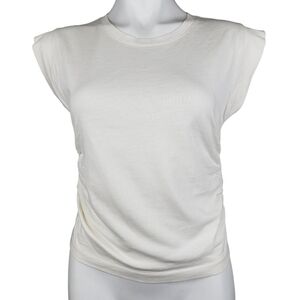 Madewell | NWT Lighthouse Side-Cinch Cap Sleeve Fitted Muscle Tee Women's XS